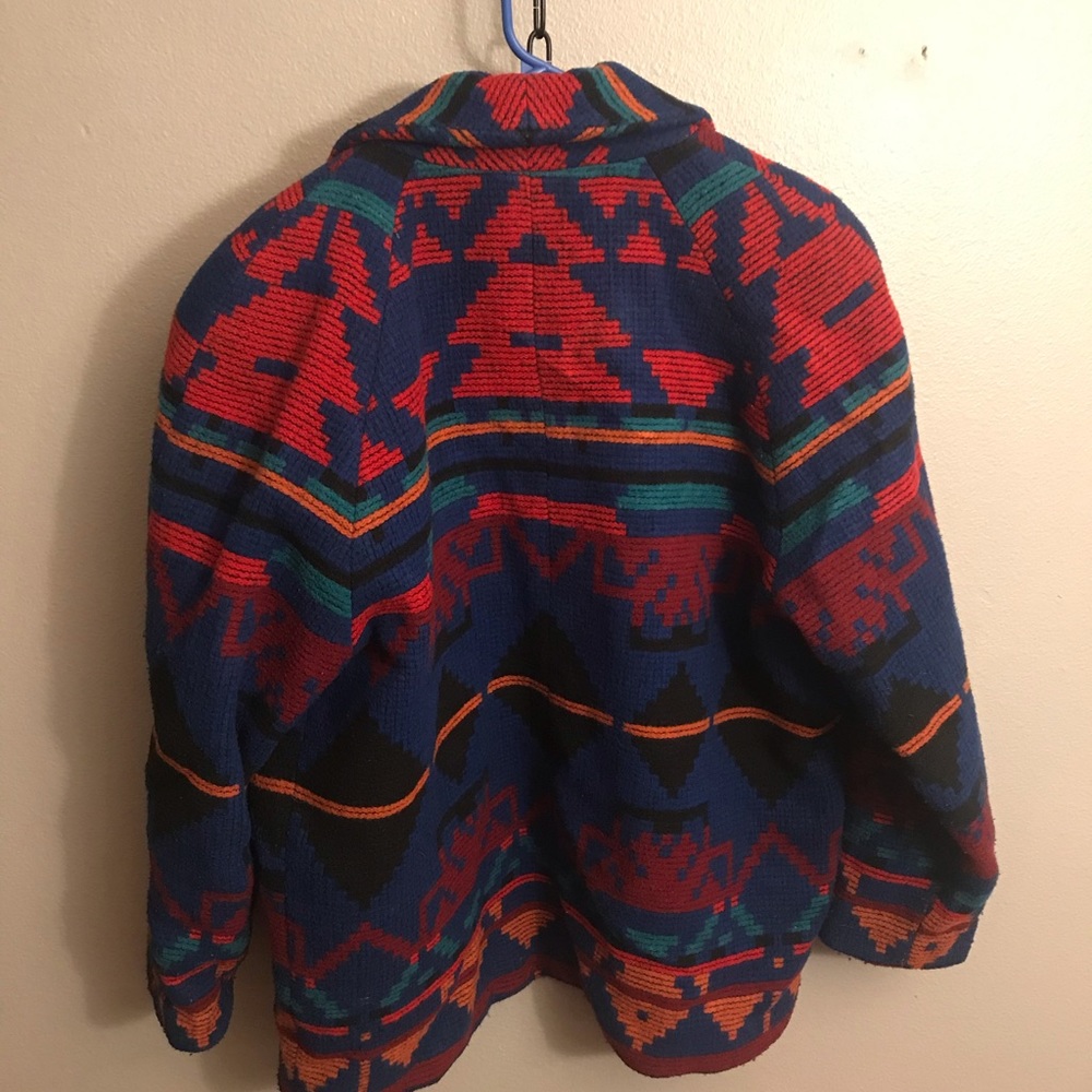 Southwestern Native knit coat - Picture 2 of 3